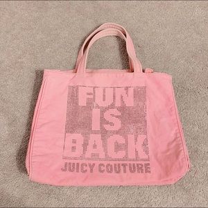 JUICY COUTURE 🌸 Fun Is Back Shopper Tote